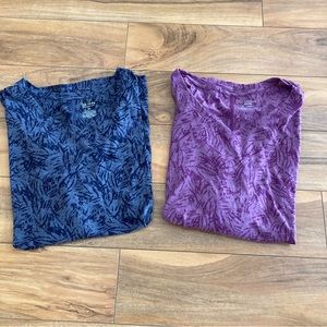Tek Gear V-Neck Core Plus Size 2 Tee Bundle
